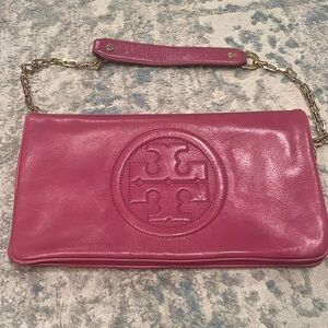 Tory Burch pink shoulder bag